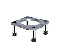 Support/Socle Universel pour Machine à Laver Base RéGlable pour SèChe-Linge 19-22cm Lave-Augmentation De La Machine Support pour CongéLateurs, Fours Et RéFrigéRateur, Gris