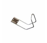 Softee Support en acier inoxydable pour bouée de sauvetage Argenté 17 x 7 x 16 cm