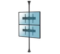 Support sol-plafond pour 2 écrans TV 32'' - 75'' - Hauteur 240cm