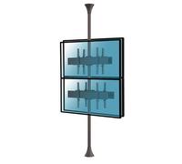 Support sol-plafond pour 4 écrans TV back to back 32'' - 75'' - Hauteur max 240cm