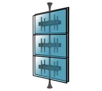 Support sol-plafond pour 6 écrans TV back to back 32" - 75