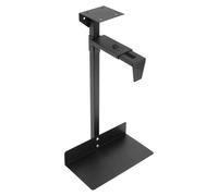 Support sous bureau, support de suspension pour PC, support d'ordinateur à suspendre, support d'ordinateur, hauteur réglable, récipient de rangement, support mural, boîtier PC, charge maximale : 30 kg