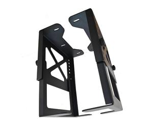 Support sous bureau, support d'ordinateur réglable, support gain de place pour la gestion des câbles, petit département, chambre à coucher, studio, station de travail, table de maison, tour de PC