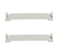 Support Spatule en Acier Inoxydable 2 Pièces, Rangement Accessoire de Plancha, Résistant à la Corrosion et Chaleur - Montage sans Perçage, Gain de Place pour Cuisine et Barbecue