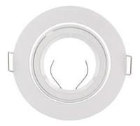 Support Spot LED Orientable Rond D93 Blanc G