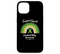 Support Squad Boho Rainbow CP Ruban de Sensibilisation Vert Coque pour iPhone 13