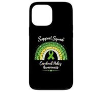Support Squad Boho Rainbow CP Ruban de Sensibilisation Vert Coque pour iPhone 13 Pro Max