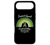 Support Squad Boho Rainbow CP Ruban de Sensibilisation Vert Coque pour iPhone Air