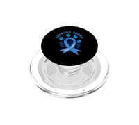 Support Squad Ruban Bleu pour Le Mois de Sensibilisation au diabète PopSockets PopGrip pour MagSafe