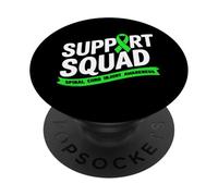 Support Squad Ruban de sensibilisation aux blessures de la moelle épinière PopSockets PopGrip Adhésif