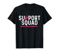 Support Squad - Ruban Rose de Sensibilisation au Cancer du Sein T-Shirt