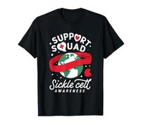 Support Squad - Ruban rouge amusant pour sensibilisation à la drépanocytose T-Shirt