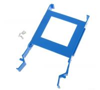 Support SSD 2,5" pour Dell OptiPlex 3070/5070/7070 Mini Tour - Kit de montage en plastique pour disque dur avec vis, bleu, 14 x 8,5 cm