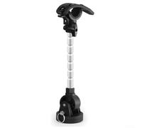 Support stabilisateur de moteur de pêche à la traîne de qualité marine, avec support réglable, pour moteurs Minn Kota, design pivotant à 180 degrés, construction en acier inoxydable vibrations