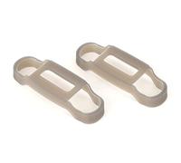 Support Stabilisateur De Pale d’Hélice RC, Protection Silicone Rouge 2 Pièces Pour Drone - Installation Facile, Matériau Élastique, Protection Complète (Grise)