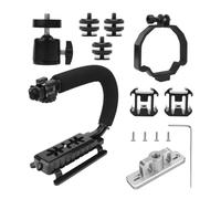 Support stabilisateur portable pour DJI Mavic 4 Pro, poignée de photographie en forme de U avec support de télécommande et trous de vis de 6,35 mm, kit de prise de vue ergonomique pour accessoires de