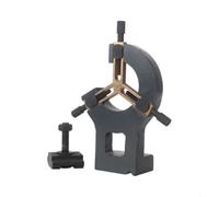 Support stable pour tour à bois WM210V pour mini tour en métal à 3 points pour stabilisateur pour un trou central précis faisant une rigidité améliorée, soutien pour l'usinage, le tournage, le travail