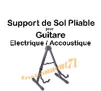 Support Stand de Sol Guitares Accoustique Electrique