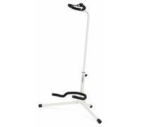 Support Stand Pied Guitare Basse Universel Electrique Acoustique Réglable Blanc