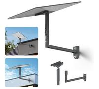 Support Starlink Gen 3, Support Mural Starlink V3 Réglable à 360°, Kit de Montage sur Mât Starlink Gen3 avec Adaptateur