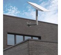 Support Starlink V2, Kit Internet Starlink à Montage Mural, Support de Toit Starlink V2 Heavy Dudy, avec Kits D'installation et Tubes D'extension Extensibles