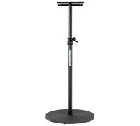 Support Statif Pied Socle Rond pour Haut-Parleur Studio Monitor Enceinte max25kg