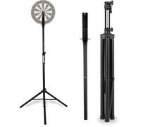 Support Pronomic DA-45S pour Cible de fléchettes (Support Cible, Support fléchettes en Acier Peint par Poudre, Hauteur réglable en continu) Noir