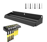 Support : support de rangement mural, organisateur d'économie d'espace | Rugador mural compact pour outils, étagère d'atelier durable pour abri, garage, T