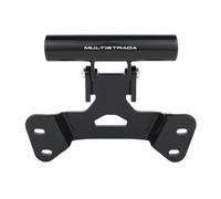 Support Support De Téléphone pour Navigation Moto pour Ducati Multistrada V4 2021-2025, Cadre Fixation GPS, Plaque Guidon Kit De Montage(Noir 5)