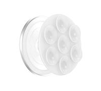 PopSockets Grip MagSafe pour Smartphone Suck-Up – Support magnétique, béquille – Transparent