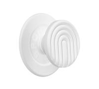 PopSockets – PopGrip Round pour MagSafe – Support et poignée – PopOut Curves Coconut Creme