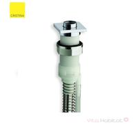 Support sur gorge avec flexible Follow Me 2m50 CHROME QUADRI - CRISTINA ONDYNA AC63351