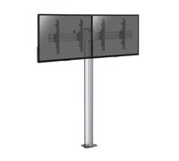 Support sur pied pour 2 écrans TV 43'' - 49'' - Hauteur 175cm - A visser