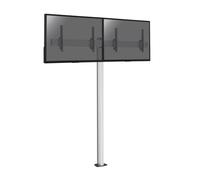 Pied TV Kimex Support sur pied 2 écrans TV 50"- 55