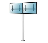 Support sur pied pour 2 écrans TV 50'' - 55'' - Hauteur 240cm - A visser - Inclinable