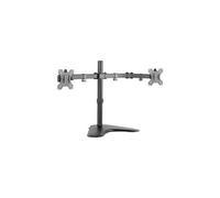 LogiLink Support double pour écran BP0045 x2 13"-32" réglable en hauteur, inclinable, mobile