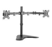 LogiLink Support double pour écran BP0045 x2 13"-32" réglable en hauteur, inclinable, mobile