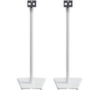 Support Sur Pied Pour Enceintes Sans Fil Sonos One, Play: 1 Et Play: 3 ¿ Conçu Pour Améliorer La Qualité De L'Écoute - Goulotte Intégrée - Lot De 2 - Blanc[HDM5232915]