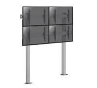 Pied TV Kimex Pied pour 4 écrans 45"-55", Haut. 240 cm