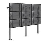 Pied TV Kimex Support de Sol pour 9 écrans TV 50"-55