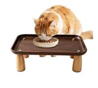 Support Surélevé de Gamelle Chat Plateau Surélevé Nourriture Et Eau Animaux | Gamelles Surélevées Pour Chat Pour Repas Maison Intérieur Extérieur Pour Chaton Et Petit Animal Protection De La Colon