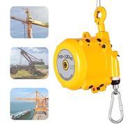 Support suspendu pour équilibreur à ressort, Équilibreur à ressort avec chaîne de charge câble métallique du crochet 1.5m 1-200kg for la montage atelier(100-120kg)