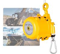 Support suspendu pour équilibreur à ressort, Équilibreur à ressort en aluminium, câble métallique rétractable de 1.5m, Tension réglable 3-200kg(160kg)