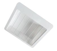 Support Suspendu pour Lapin, Râtelier à Foin Anti-gaspillage pour Cage | Montage sur Paroi, Installation Suspendue ou Fixée, Design Blanc Ph Lisse sans Bavures, pour Chinchillas