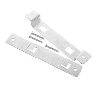Support Suspendu pour Nichoir à Oiseaux en Acier Inoxydable Argenté | Fixation pour Mangeoire et Cabane, Usage Jardin Extérieur, Résistance aux Éléments