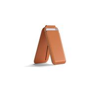 Satechi Porte-Cartes MagSafe et Support pour iPhone, MagSafe Wallet avec 4 Emplacements pour Cartes, NFC, Magnétique, pour Les séries iPhone 16/15/14/13/12 - Matériau Premium (PU) Orange