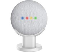 Support Table Et Bureau Pour Google Home Mini, Nest Mini Support De Montage De Bureau, Etui De Sécurité Compact Dans La Cuisine, La Salle De Bain Et La Chambre À Coucher (Blanc)[Hdm5232235]