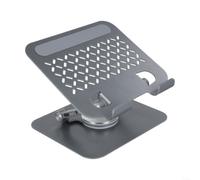 Support Tablette Aluminium Rotation 360° Pliable Support Tablette(B)