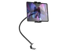 Support Tablette Camion pour Rail de Siège avec Col de Cygne en Métal | Support Tablet pour Boulon de Siège Voiture pour iPad Pro Air Mini, Lenovo, iPhone, Téléphones et Tablettes 4-13"