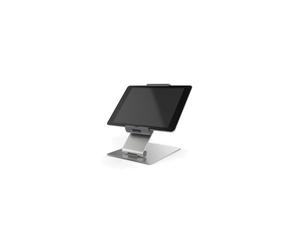 Support Tablette Durable 893023 Argent, Fixation Bureau, 7-13", Rotation 360°, Inclinaison 88°, ABS/Aluminium, Antivol, 155x242x183mm